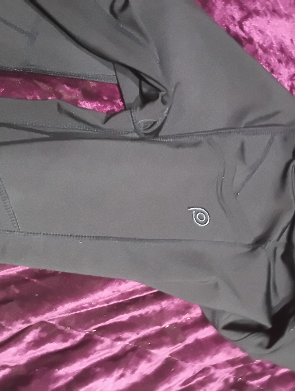POP Fit Black Lounge Pants - Stretch leggings 3 pocket xl
